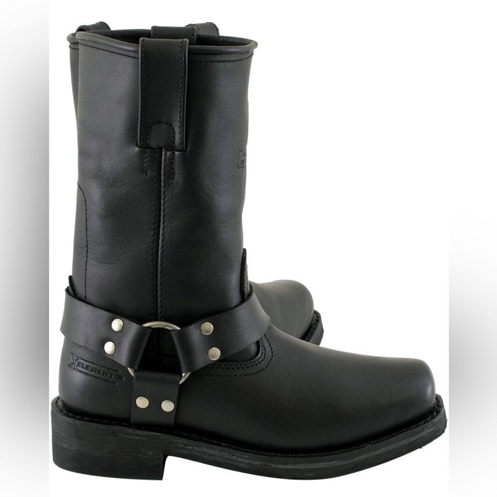 Authentic Leather Moto Boot